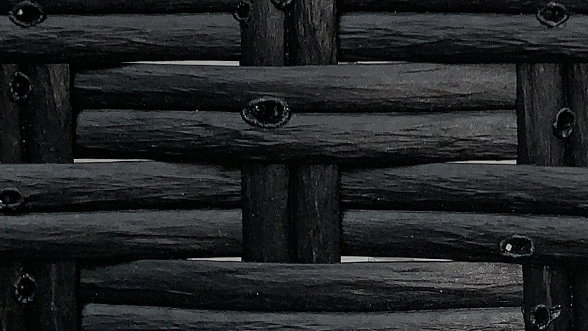 polyrattan Ebony