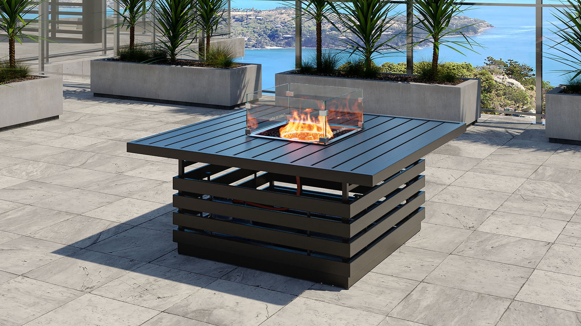 RN-1L con focolare da tavolo