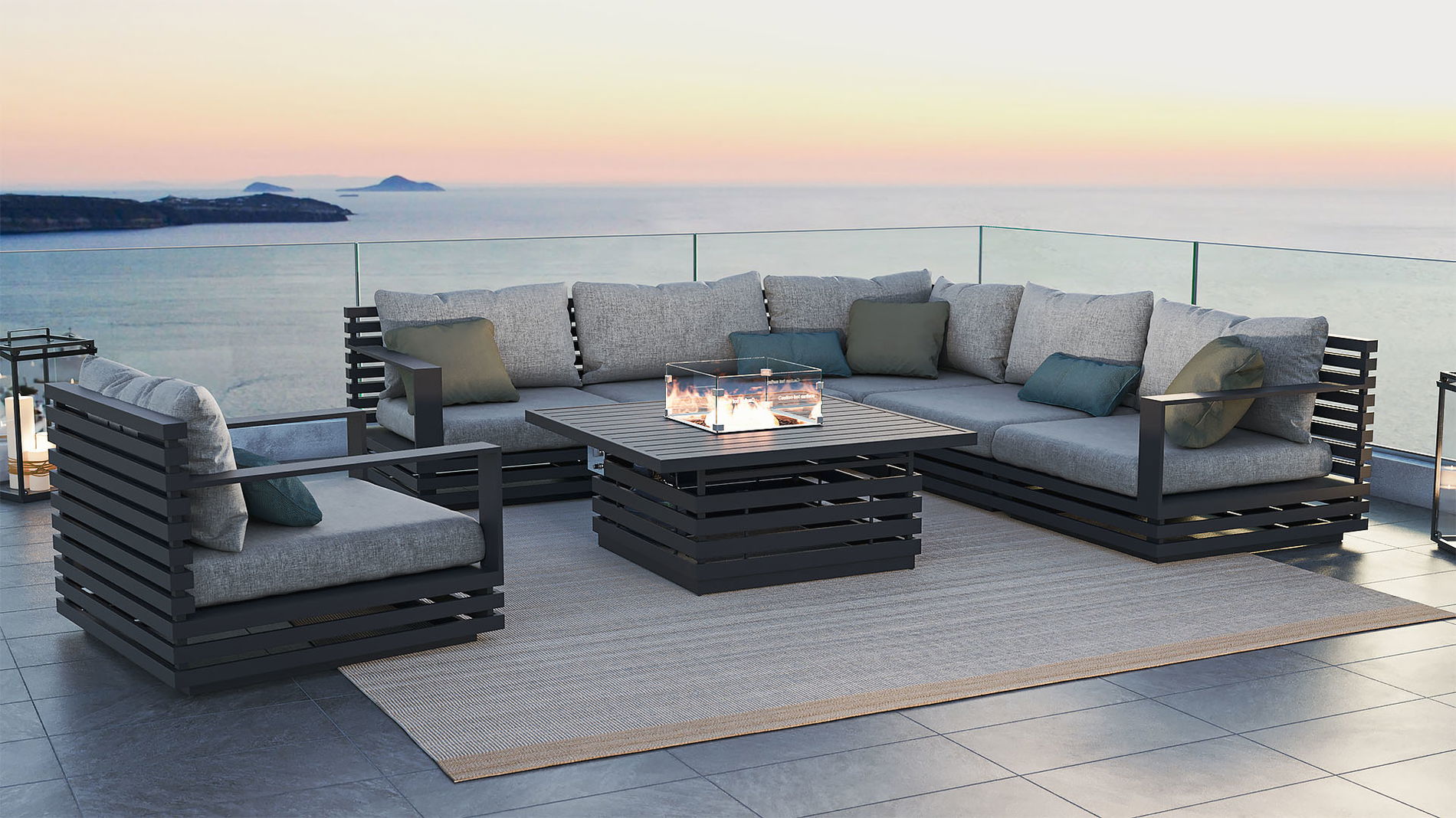 RN-1L con focolare da tavolo