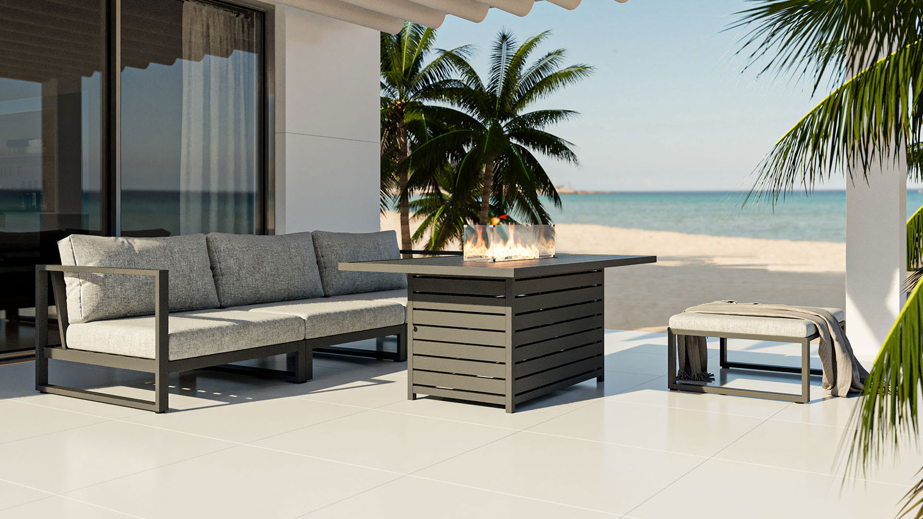 Matteo S con focolare da tavolo