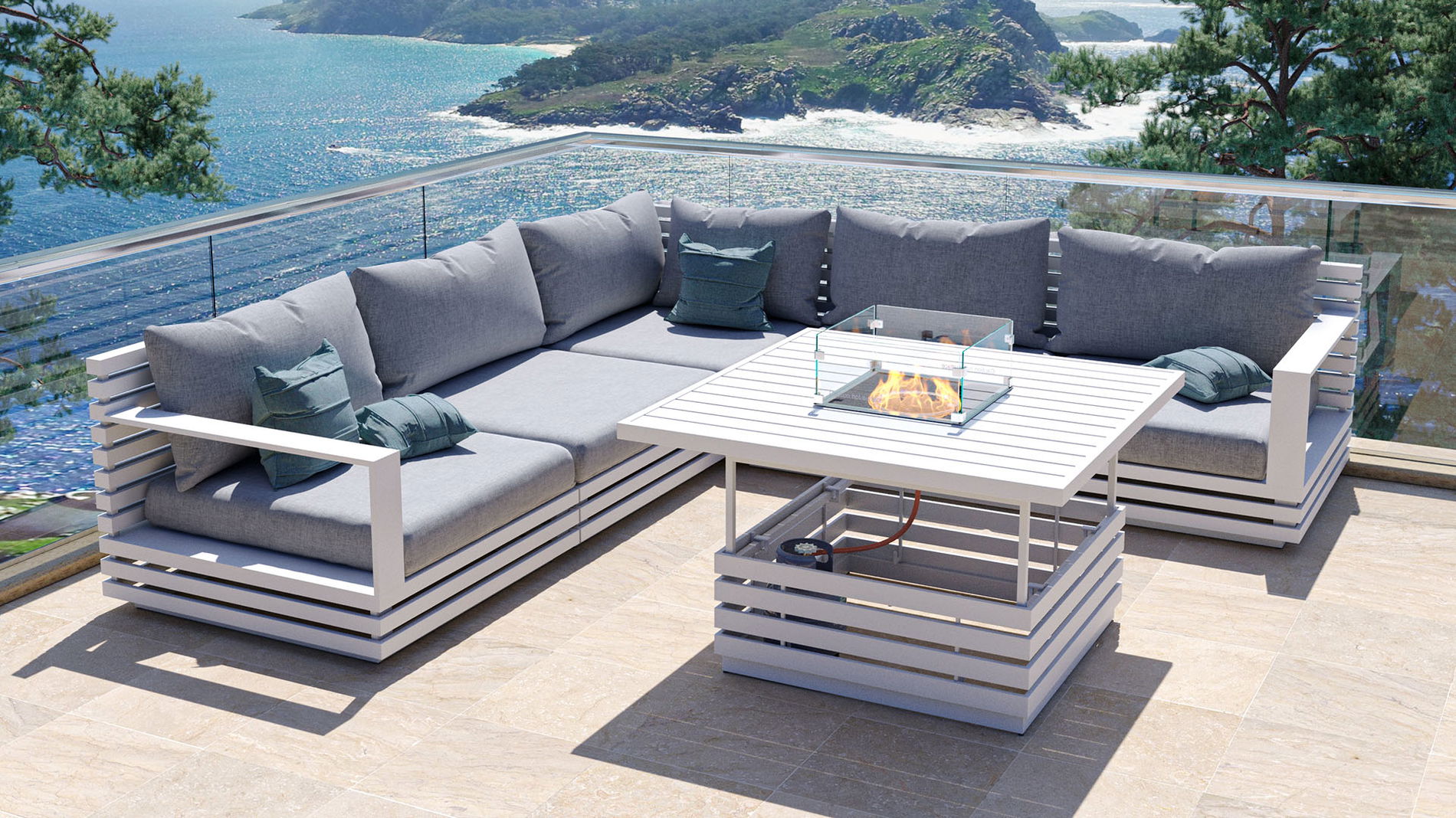 RN-1 M  con focolare da tavolo