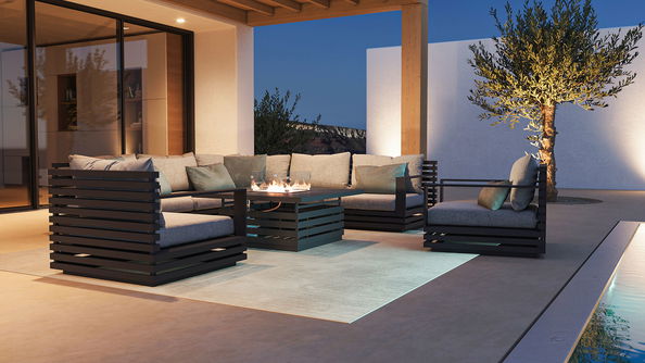 RN-1 XL con focolare da tavolo