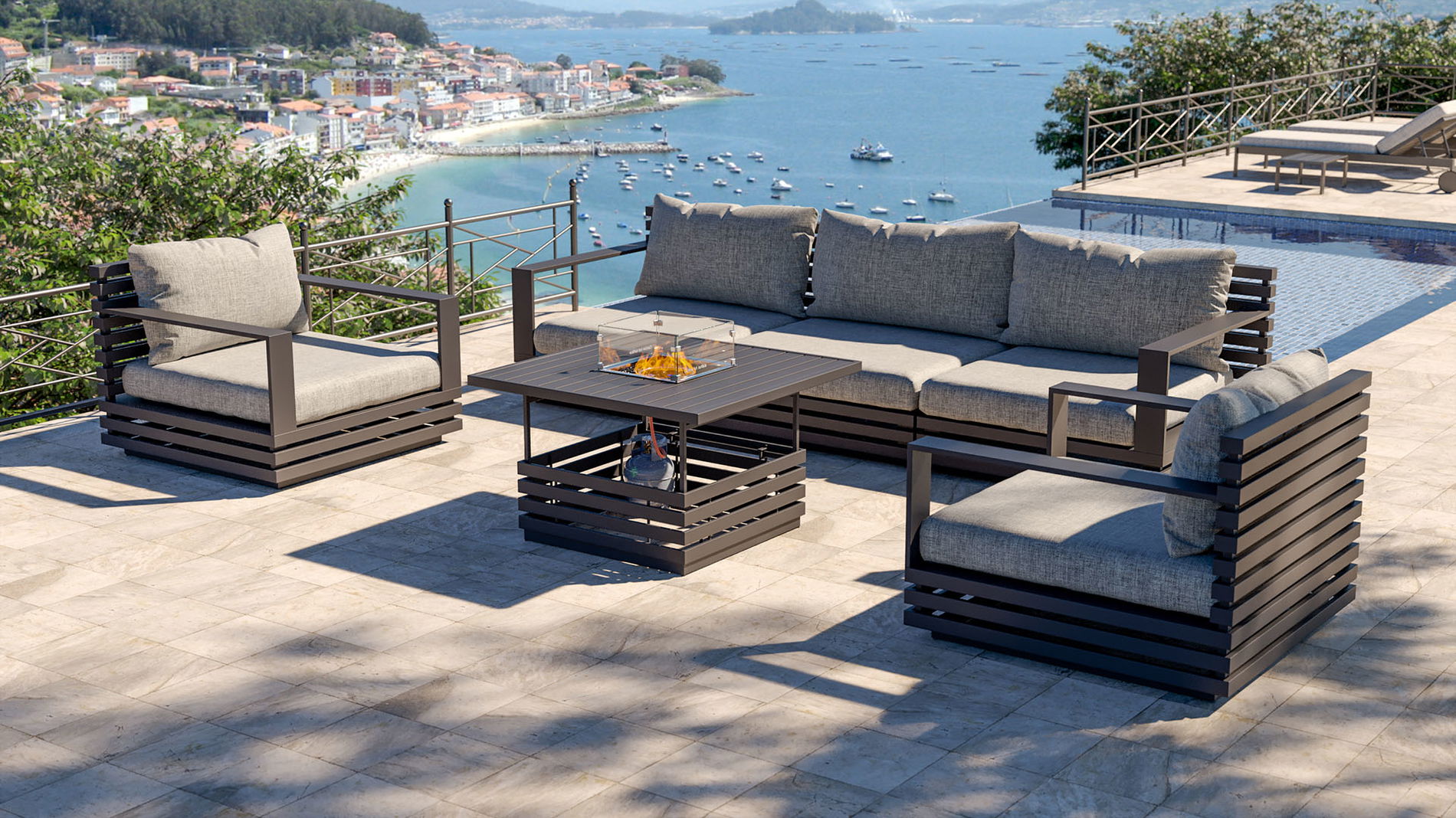 RN-4 M con focolare da tavolo