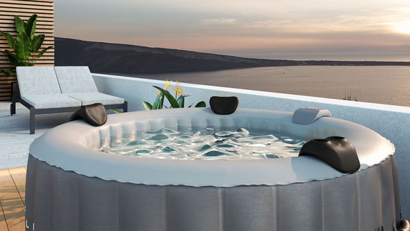 Articoli accessori: Set di 2 poggiatesta e 1 portabicchieri per Spa MAUI / MADAGASCAR