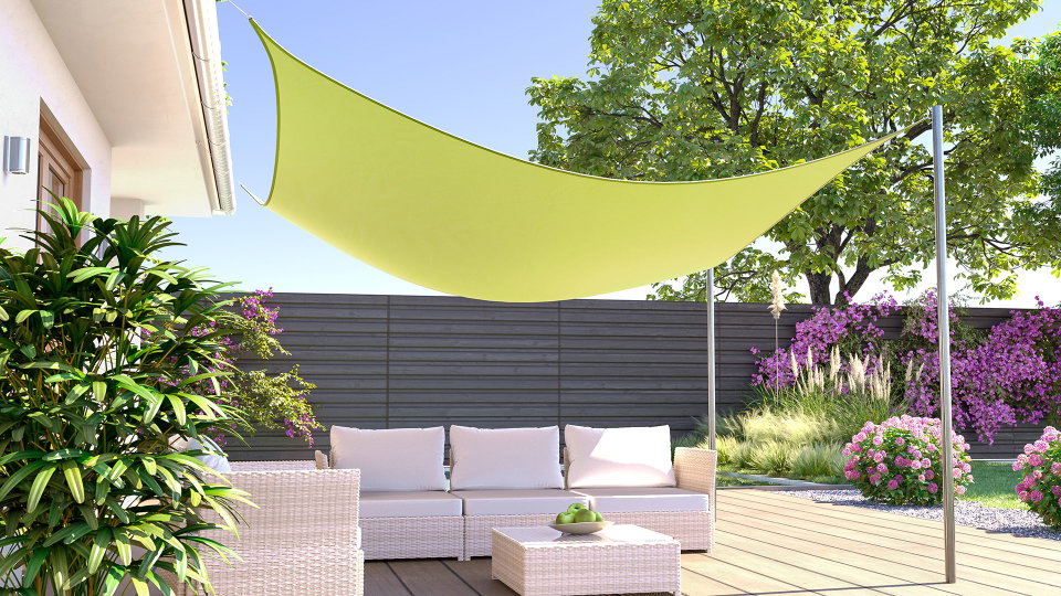Tenda da sole quadrato - 3x3m