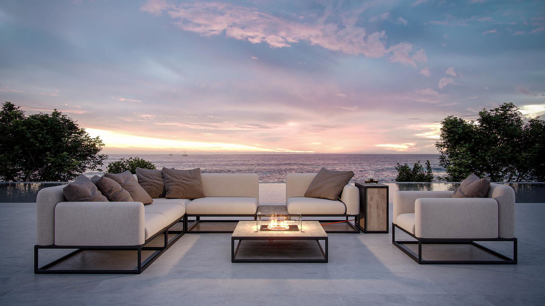 Soyo L con focolare da tavolo 30 mbar