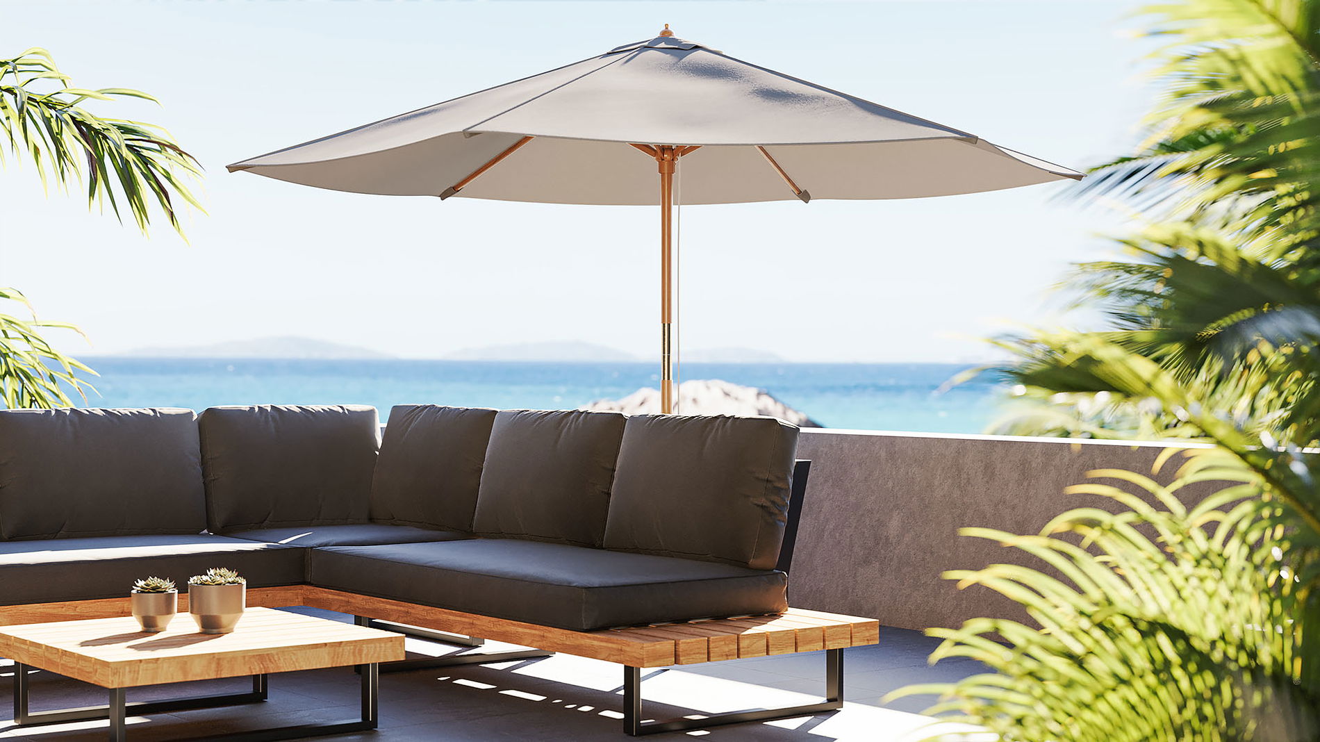 Ombrellone Dominica (senza base)