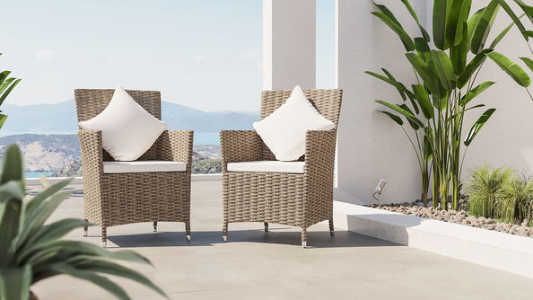 Set di 2 sedie Ceres