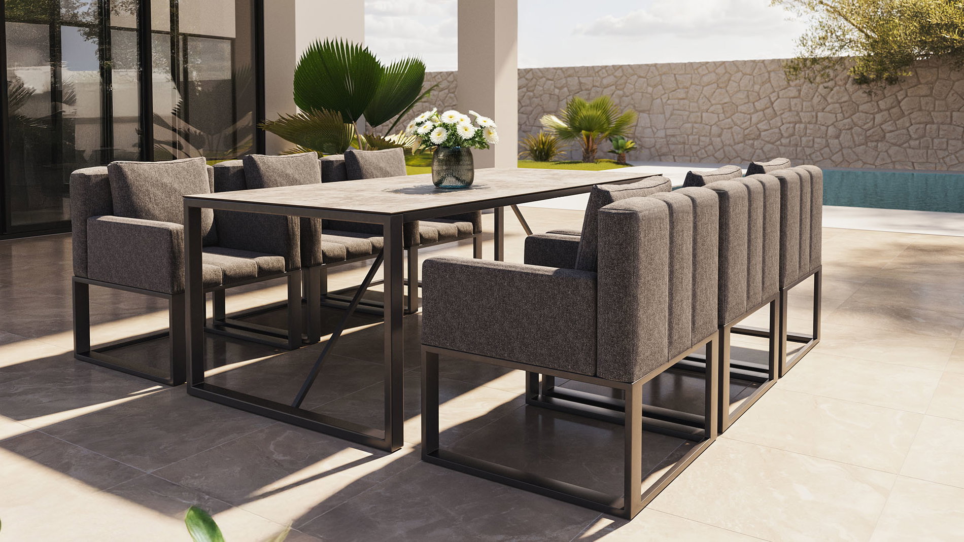 Stripe Dining L