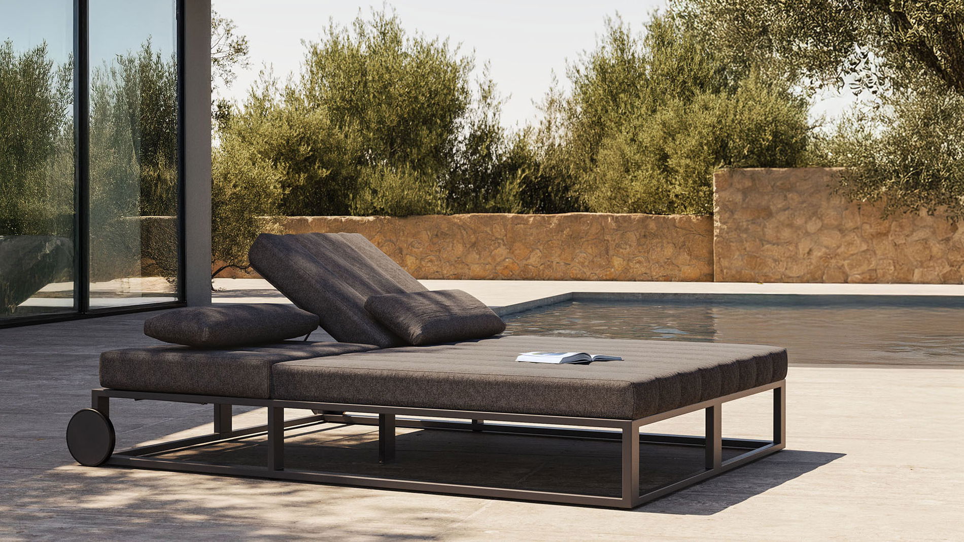 Stripe Lettino doppio