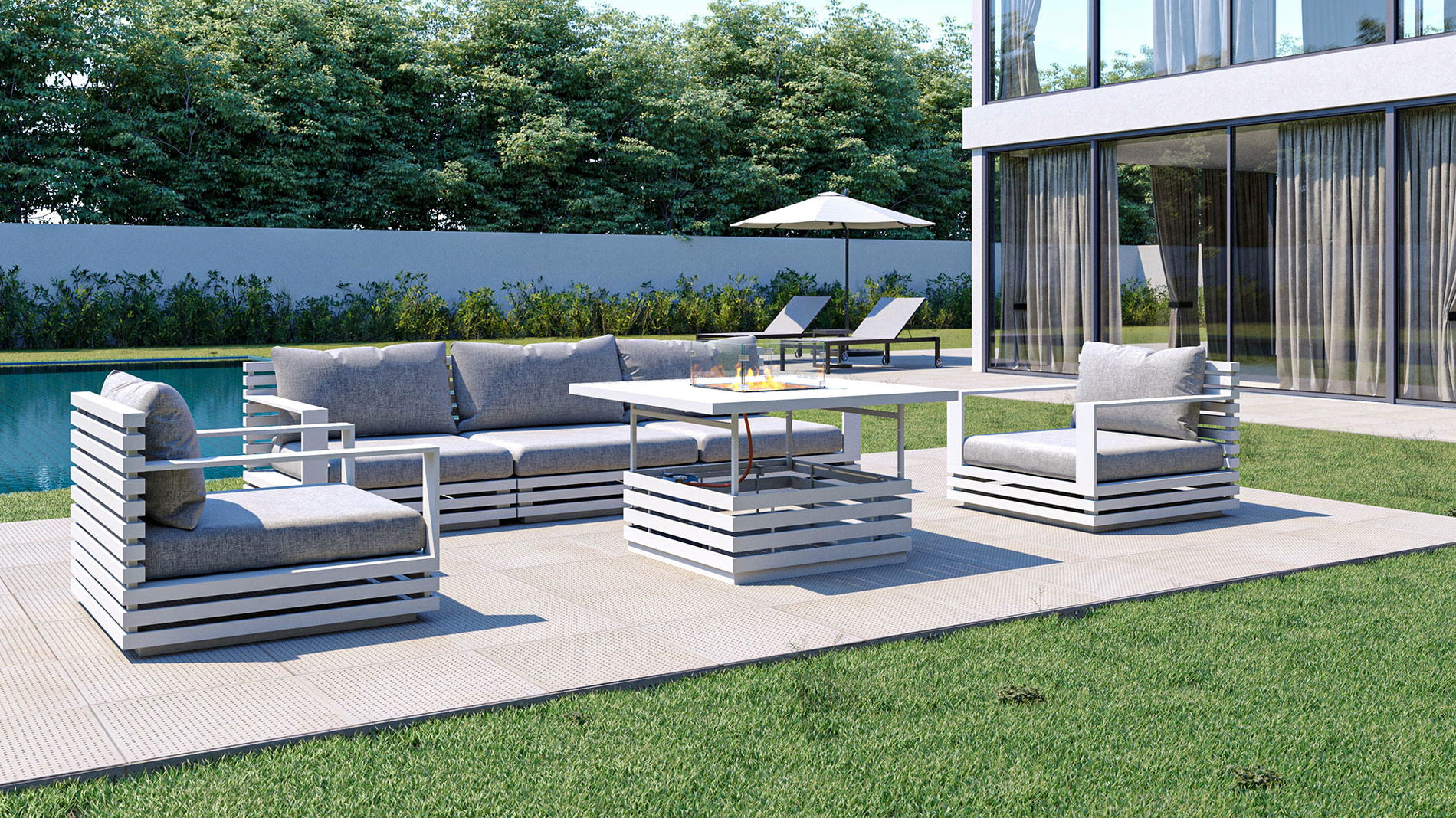 RN-4 M con focolare da tavolo