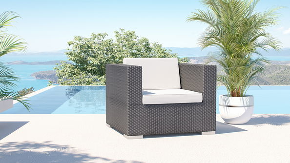 Epona / Athena D (1x poltrona individuale) Black Edition