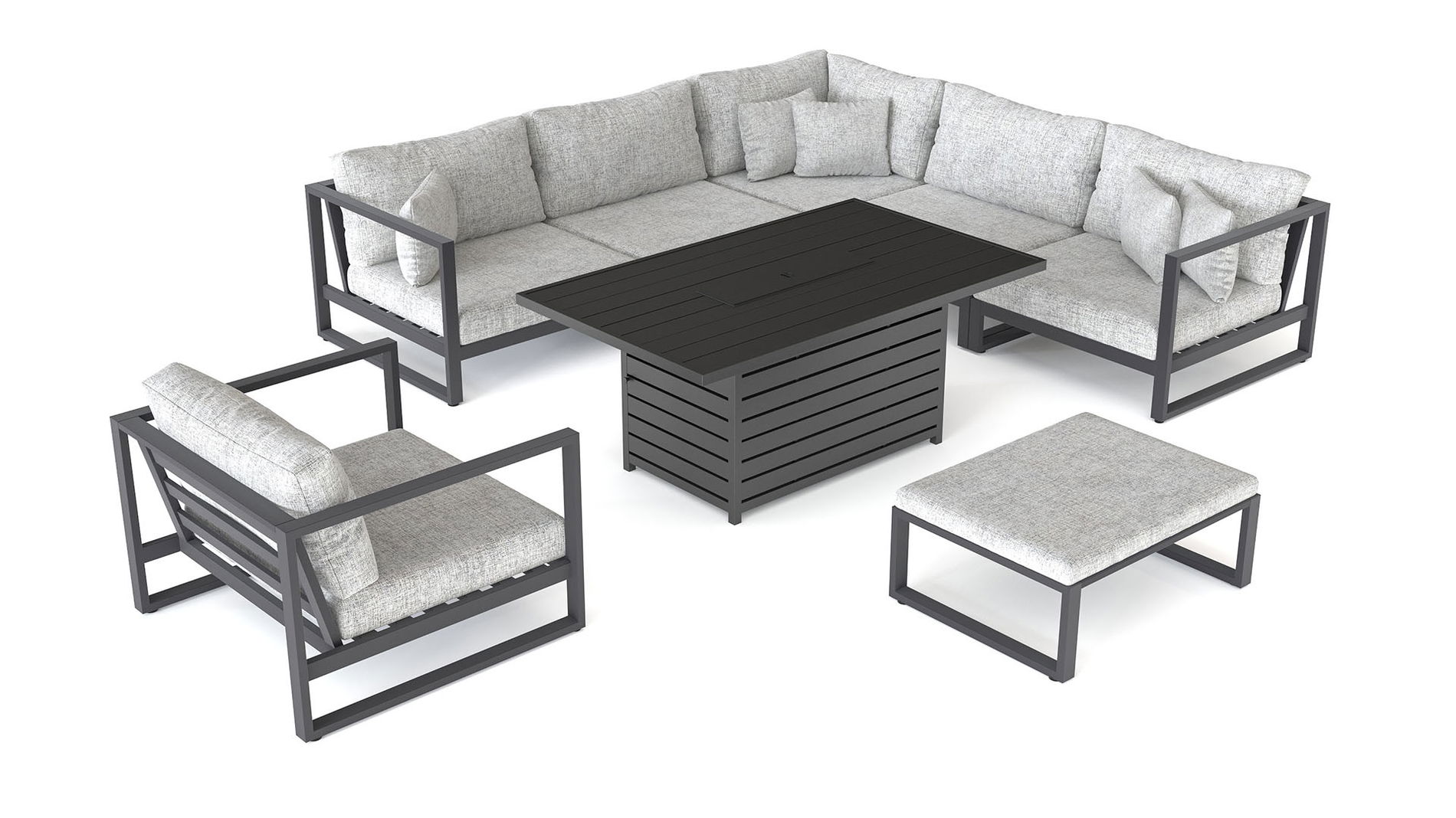 Matteo L con focolare da tavolo