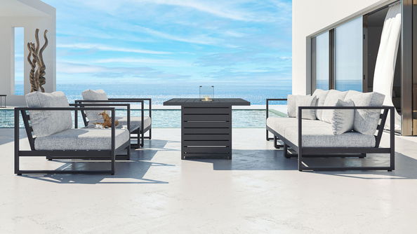 Matteo M con focolare da tavolo