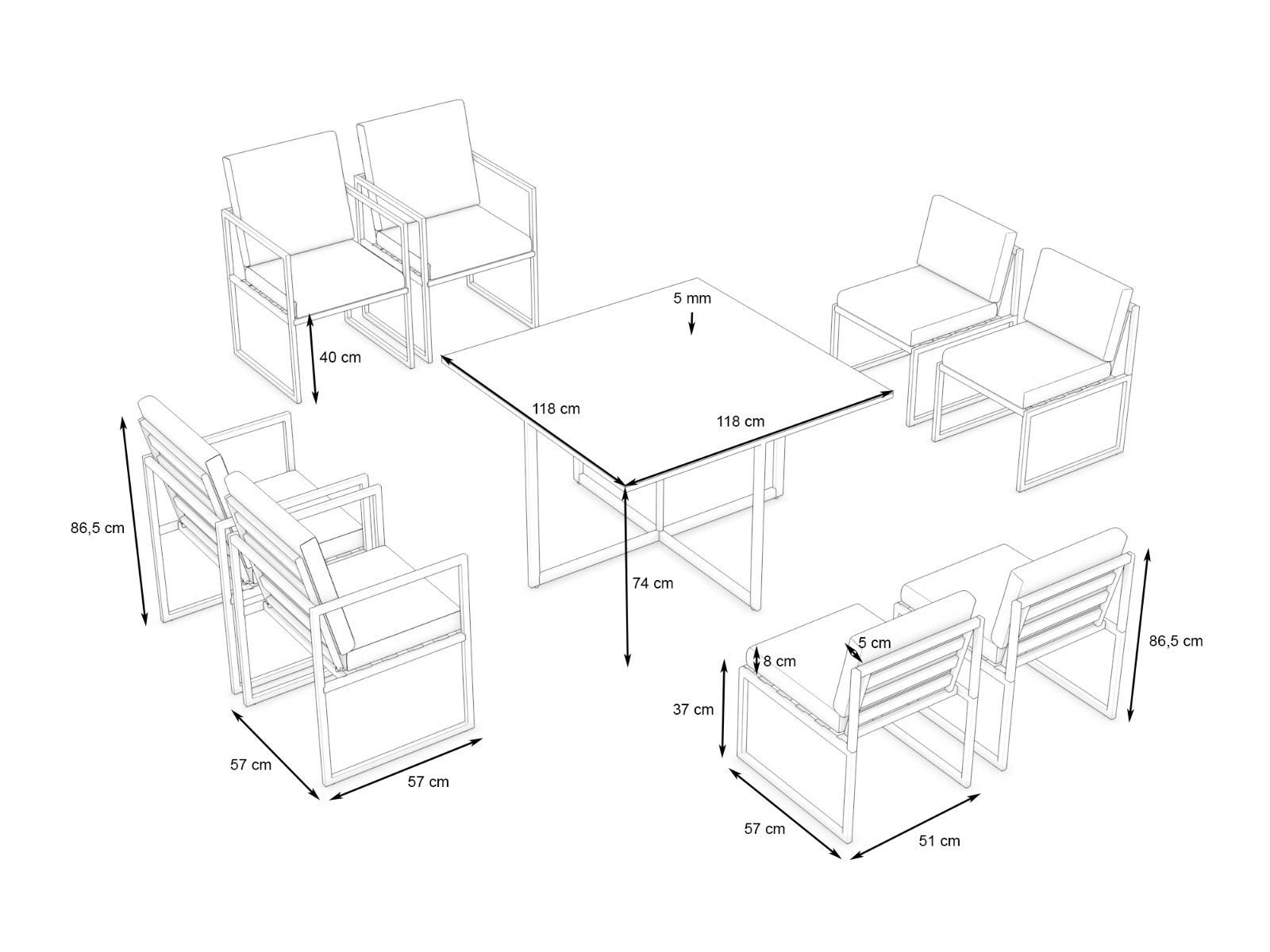 NOVA DINING XL