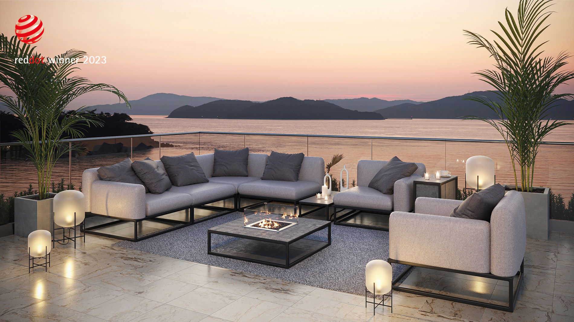 Soyo L con focolare da tavolo 30 mbar