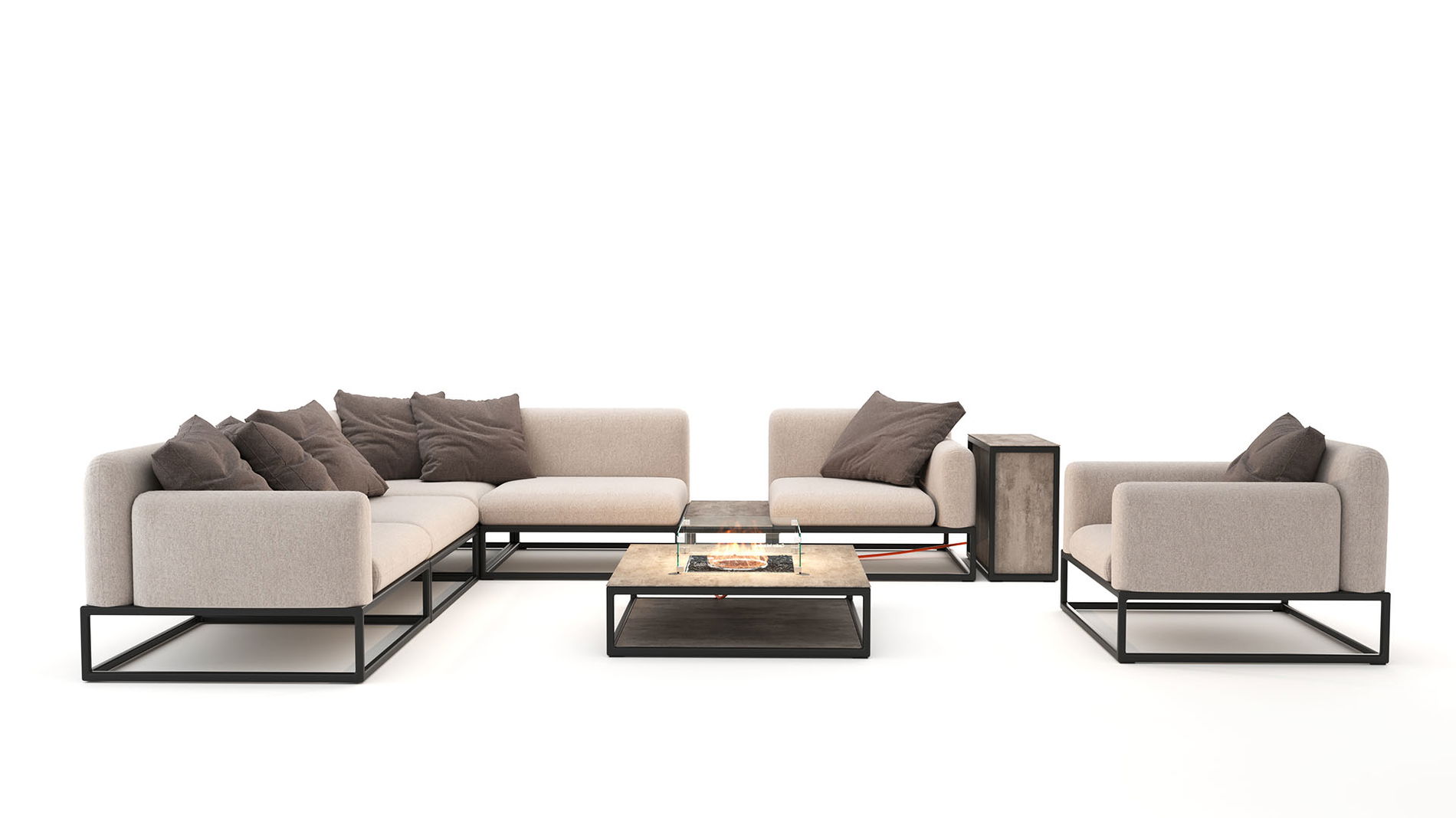 Soyo L con focolare da tavolo 30 mbar