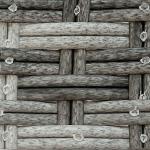 Grau Meliert Rattan